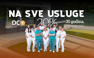 POPUST na sve dentalne usluge -20%